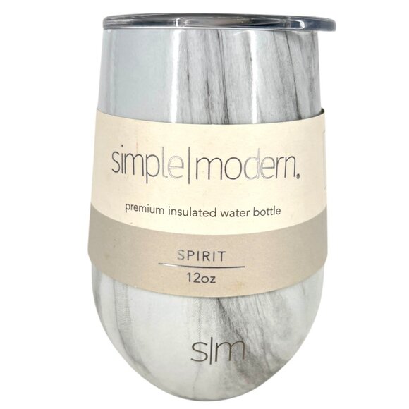 Simple Modern Spirit 12oz Premium Insulated Water Bottle With Lid NWT - Picture 1 of 8